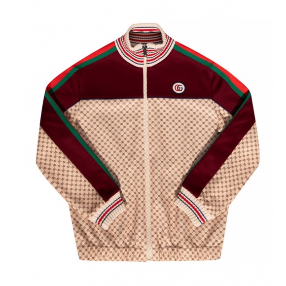 BNIB AUTHENTIC GUCCI GG jacquard cotton jacket WITH GUCCI cloth hanger - Picture 3 of 5